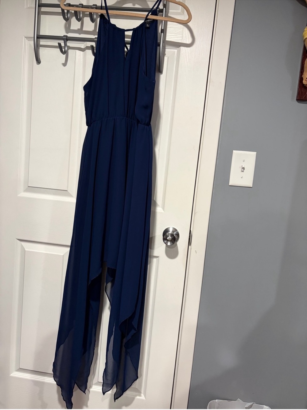 Michelle Navy Blue Dress